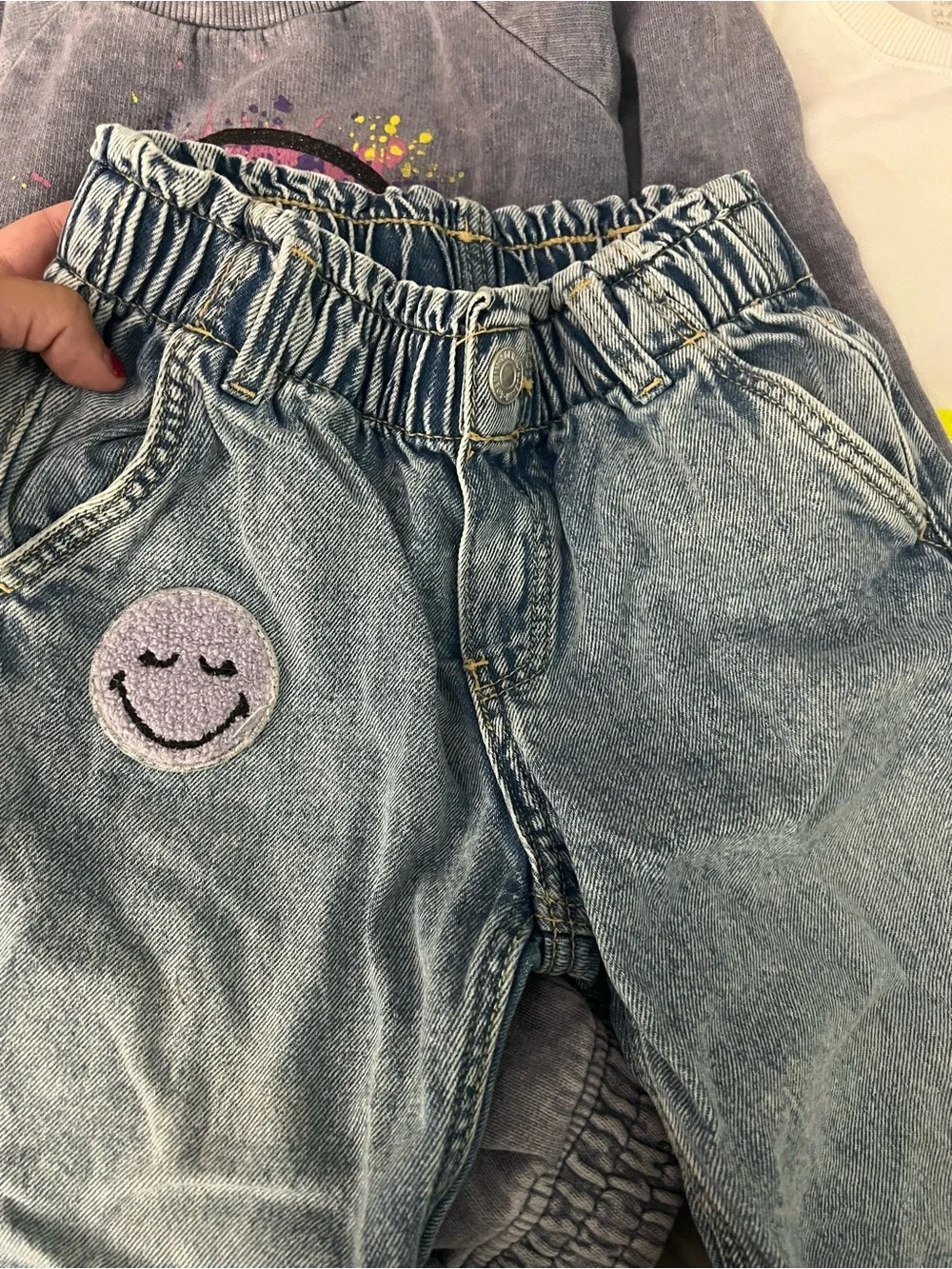 5T girls Smiley Face Matching Sets